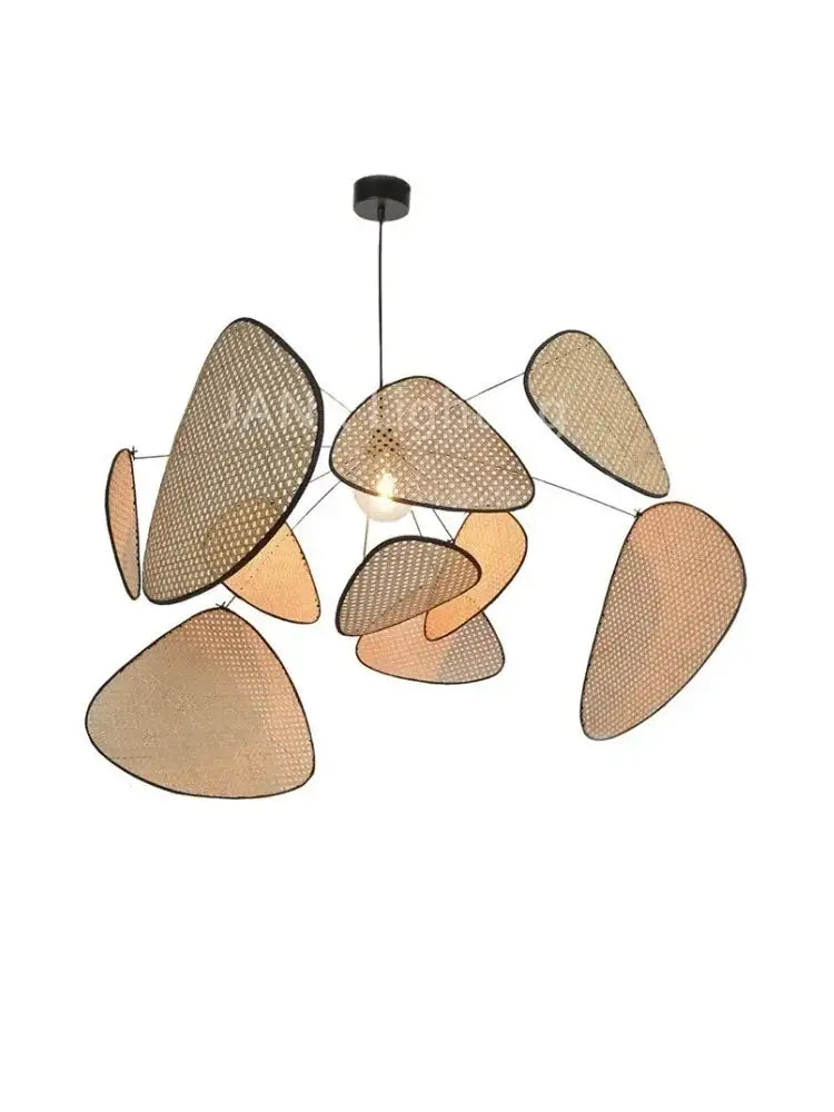 Natural Rattan Chandelier