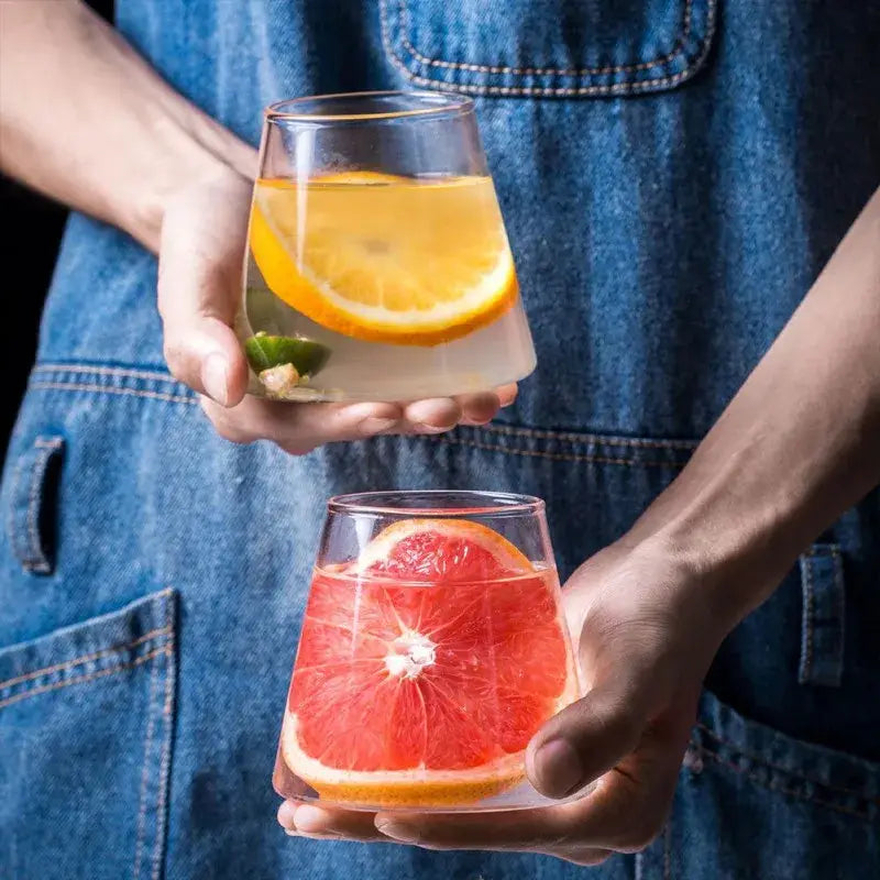 Glass Fuji Mountain Tumblers