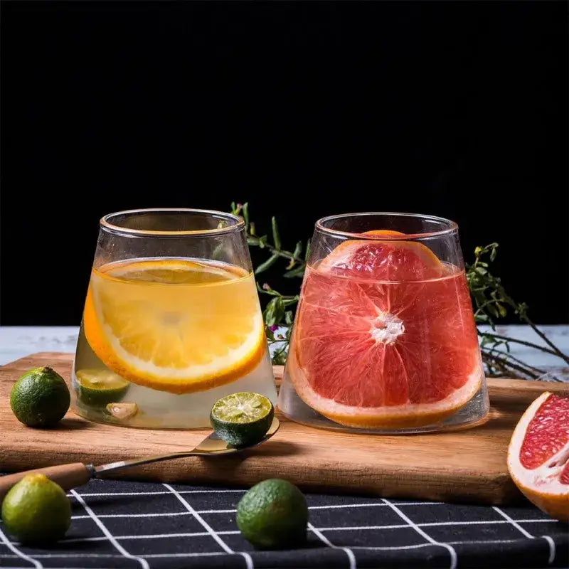 Glass Fuji Mountain Tumblers