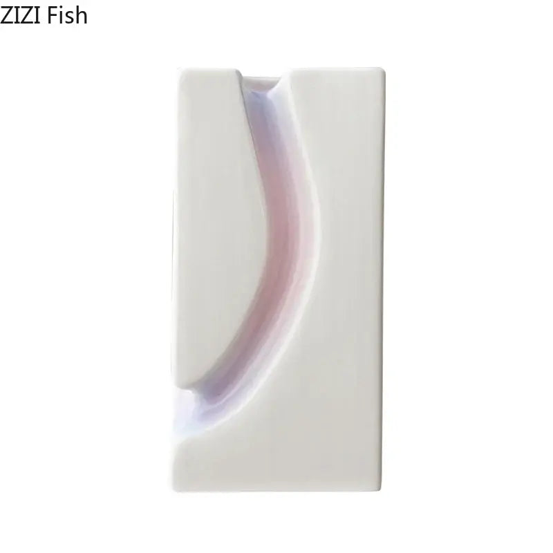 Purple Gradient Ceramic Vase