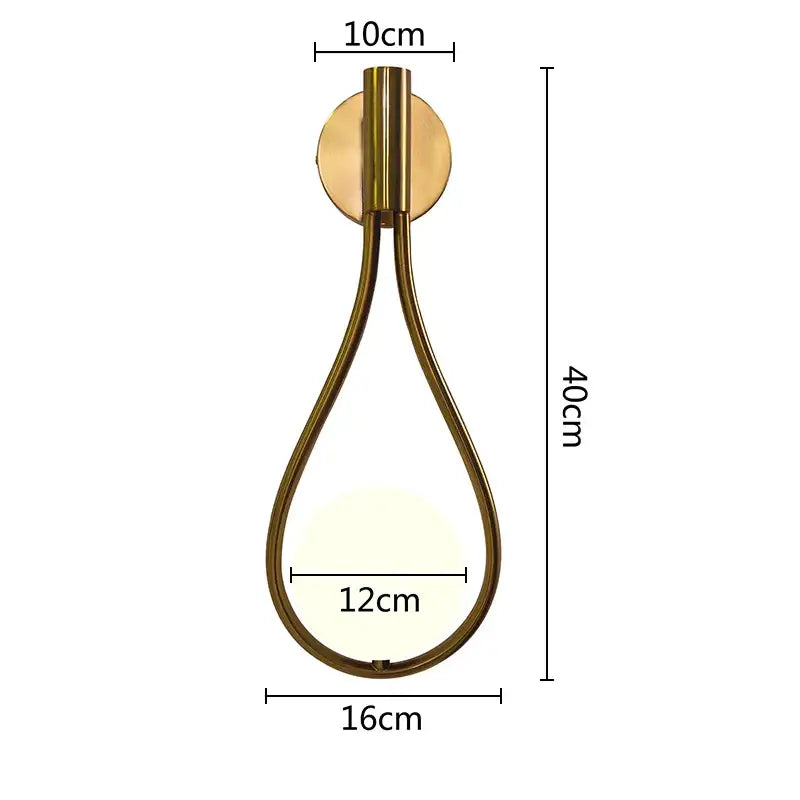 Brass Wall Lamp
