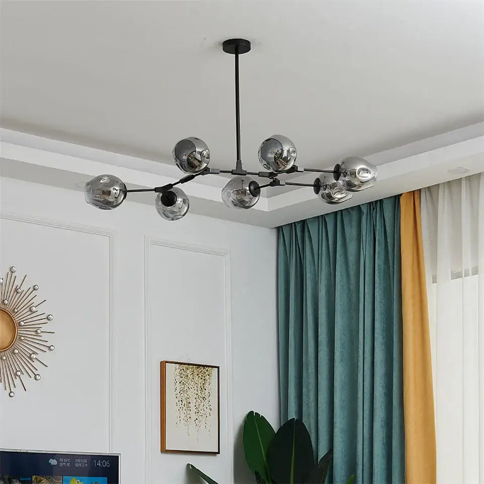 Glass Ball Pendant Light