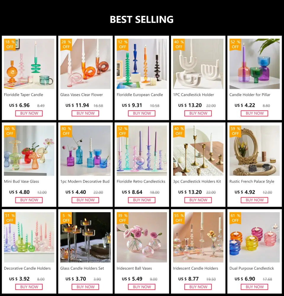 Peach Ribbed Glass Vase