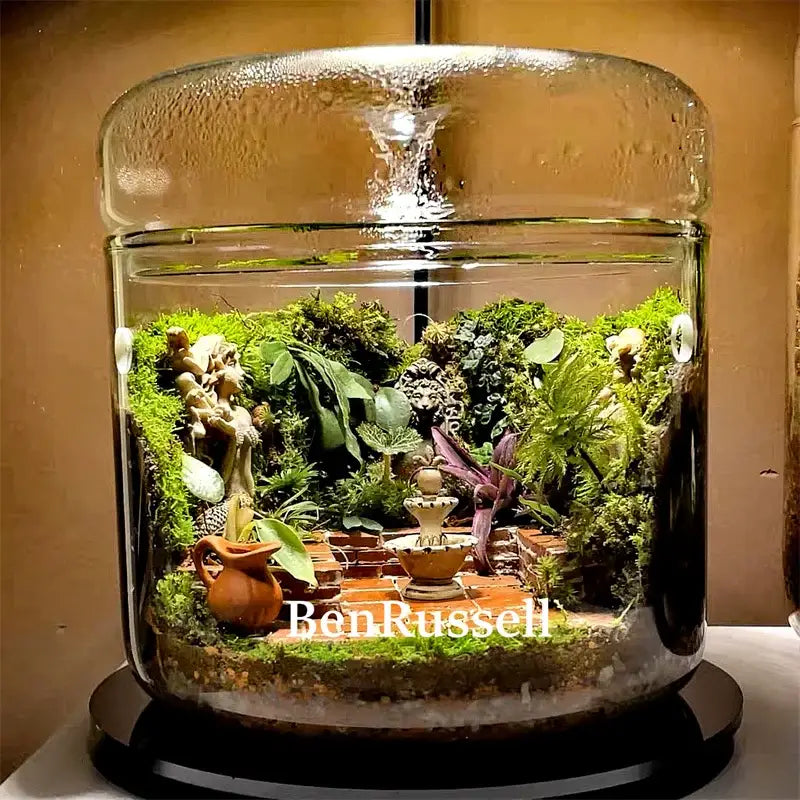 Glass Moss Terrarium Vase
