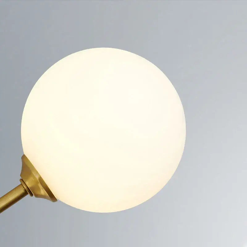 Geometric Brass Pendant Light