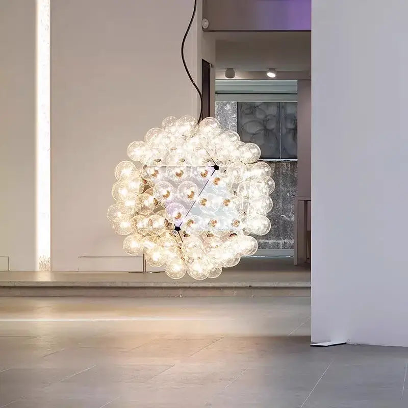 Glass Bubble Island Chandelier
