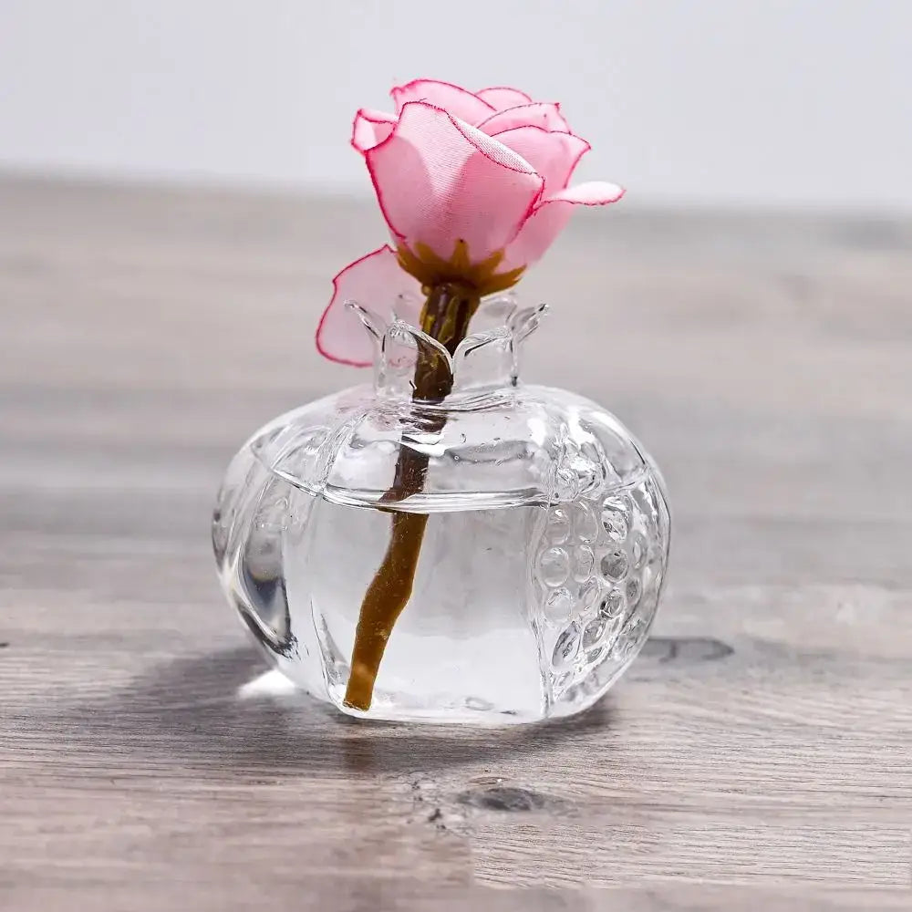 Pomegranate Glass Vase