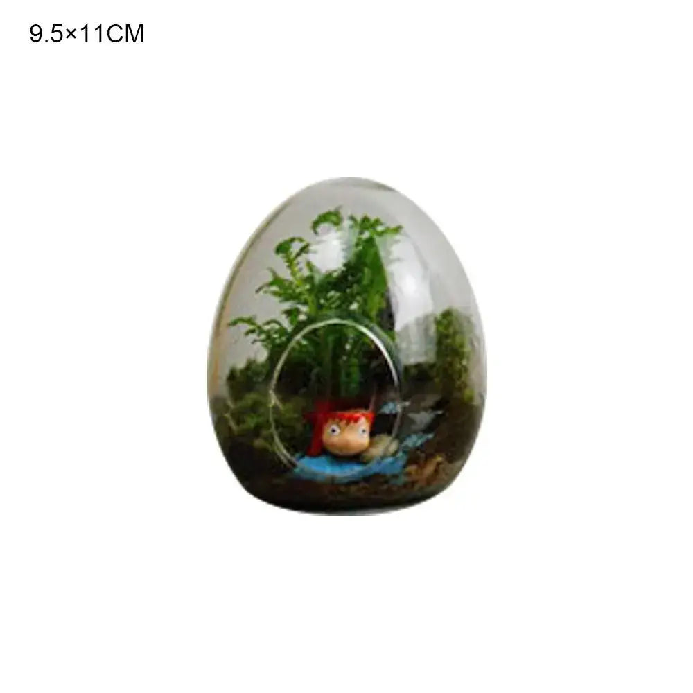 Glass Egg Terrarium Vase