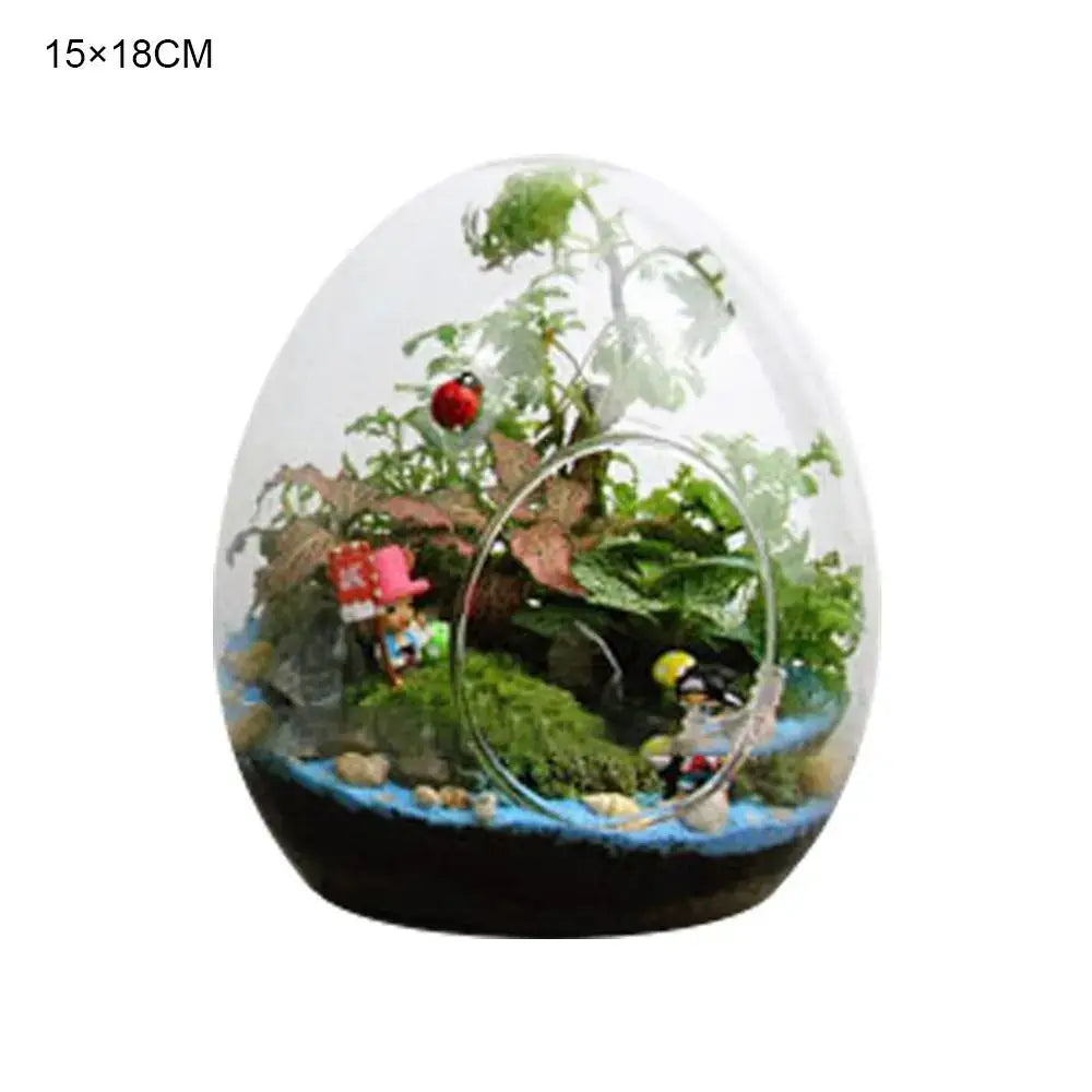 Glass Egg Terrarium Vase