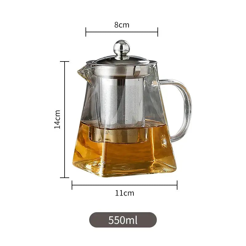 Glass Infuser Tea Pot