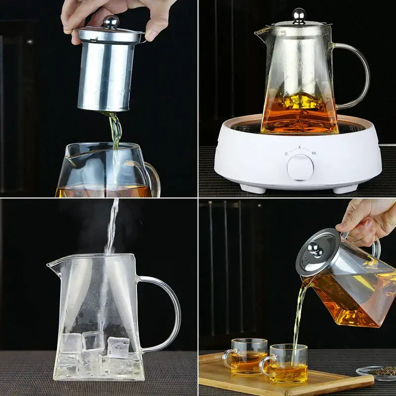 Glass Infuser Tea Pot