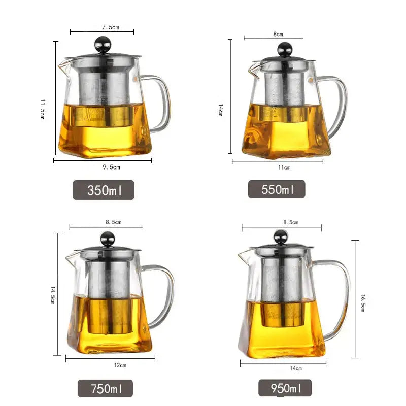 Glass Infuser Tea Pot