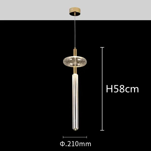 Glass Starburst LED Chandelier