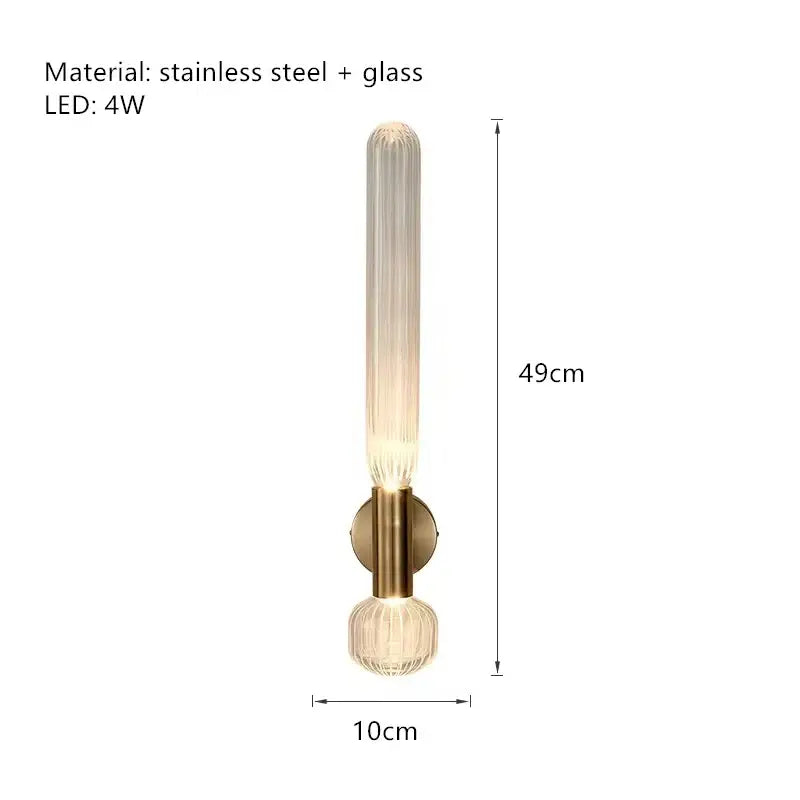 Glass Starburst LED Chandelier