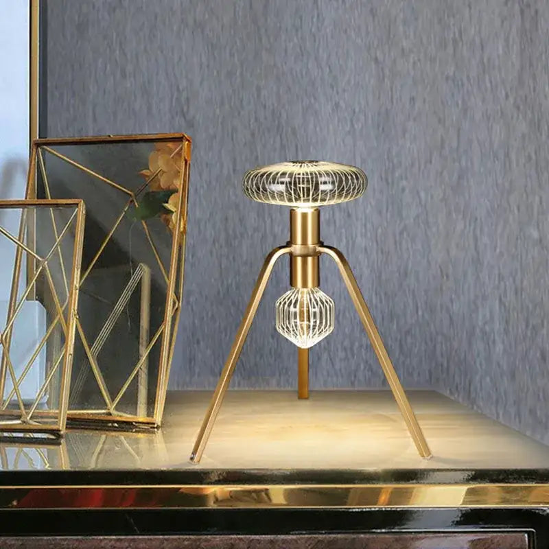 Glass Starburst LED Chandelier