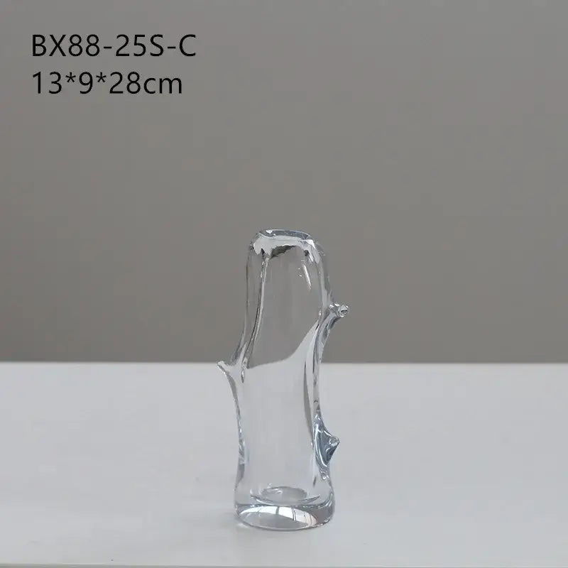 Fork Shape Glass Vase