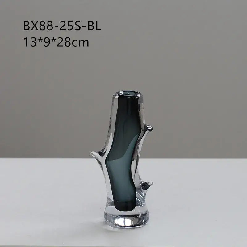 Fork Shape Glass Vase