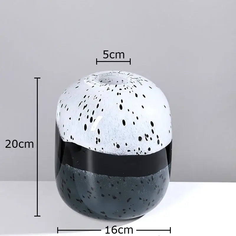 Ceramic Speckled Flower Pot