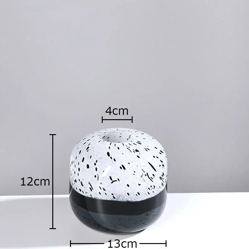 Ceramic Speckled Flower Pot
