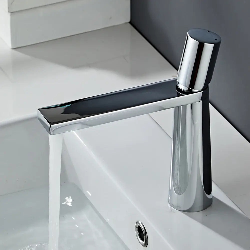 Brushed Gold Basin Faucet