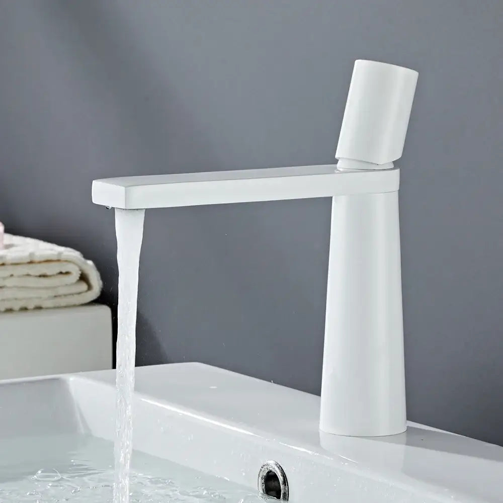Brushed Gold Basin Faucet