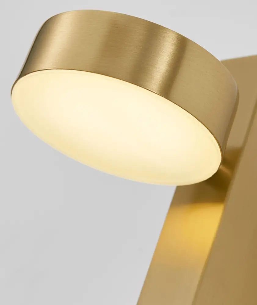 Black Brass Dimmer Wall Sconce