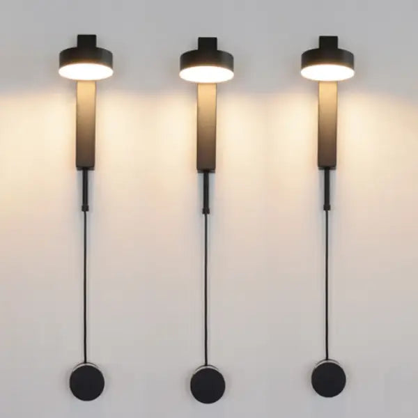 Black Brass Dimmer Wall Sconce