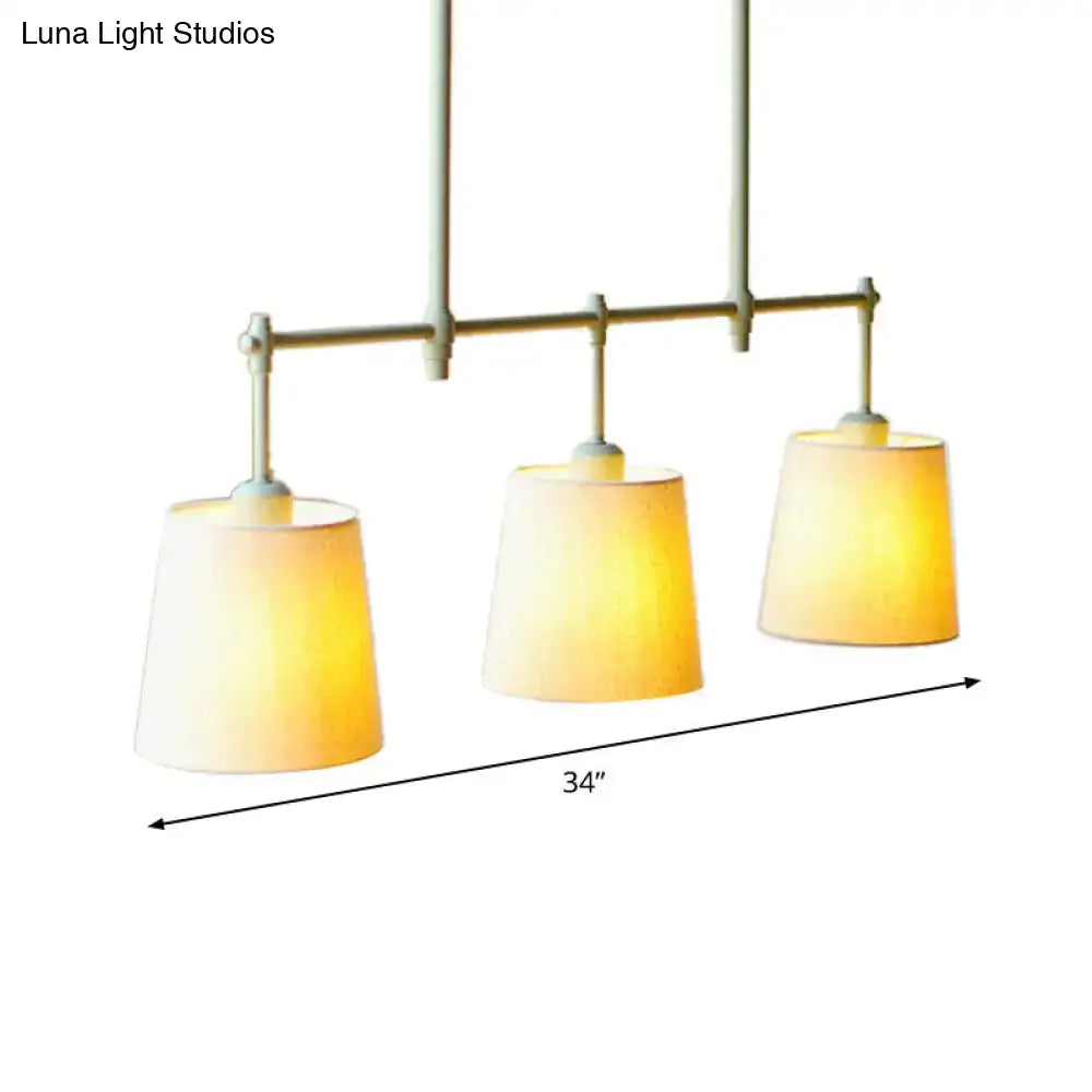 Beige Gray Ceiling Light