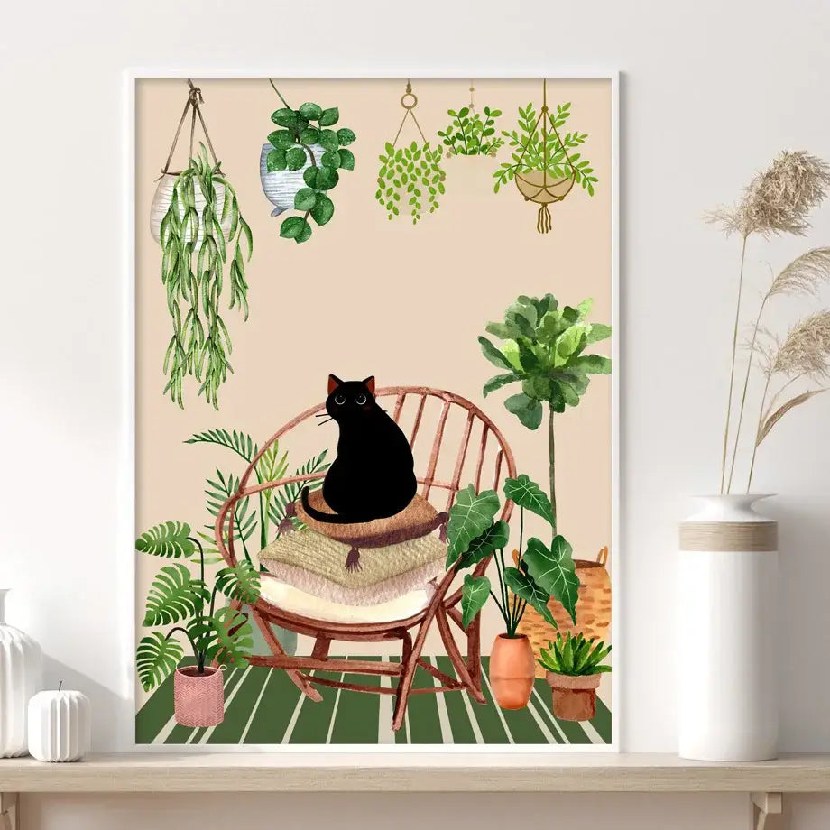 Botanical Green Plant Set