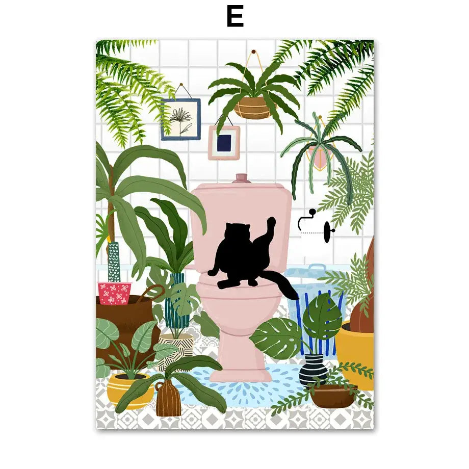Botanical Green Plant Set