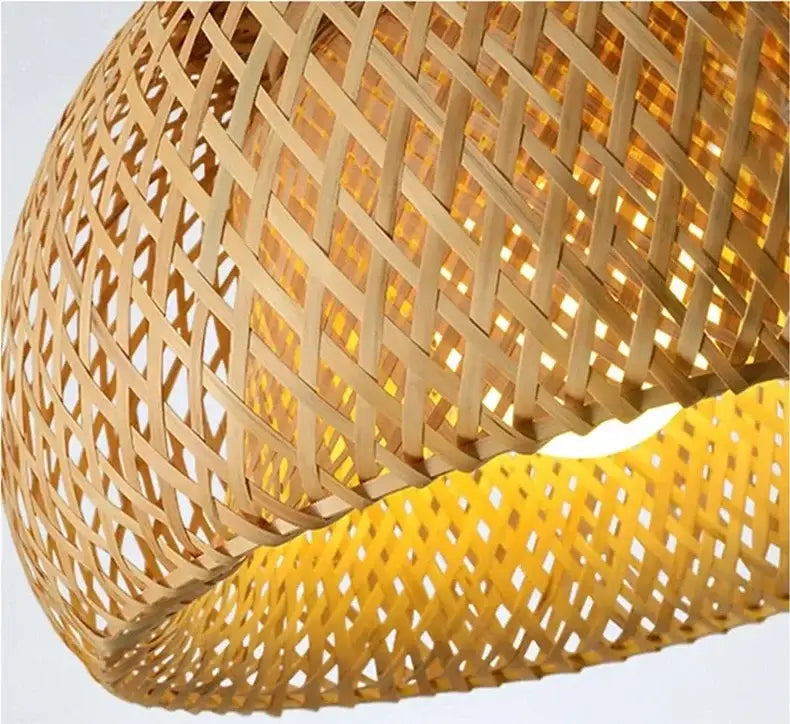 Bamboo Lantern Pendant Light