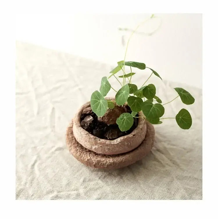 Terracotta Ceramic Vase Set