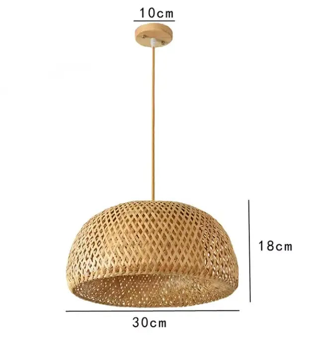 Bamboo Tiered Pendant Lamp