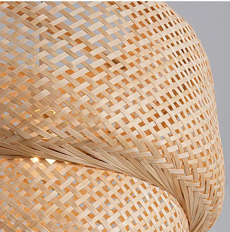Bamboo Tiered Pendant Lamp