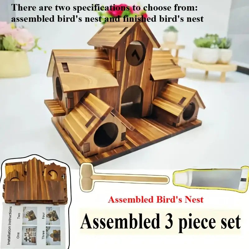 Brown Handmade Bird House