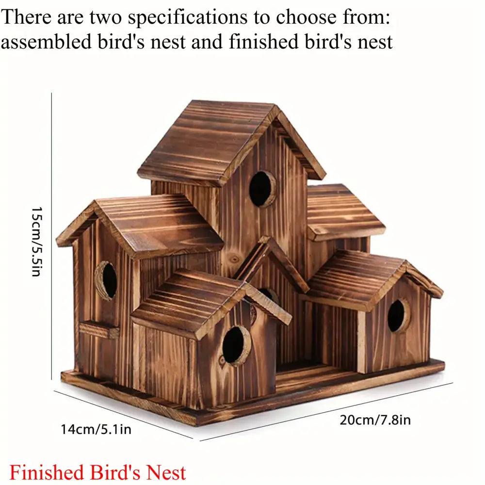 Brown Handmade Bird House