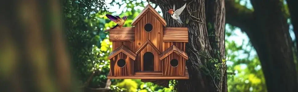 Brown Handmade Bird House