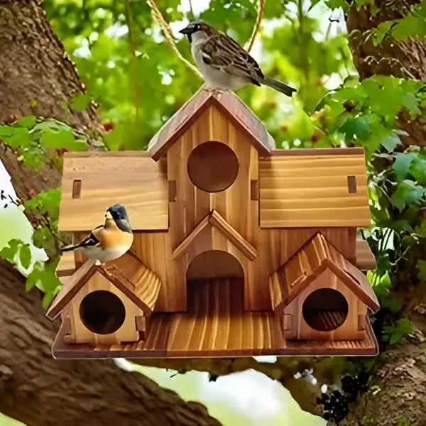 Brown Handmade Bird House