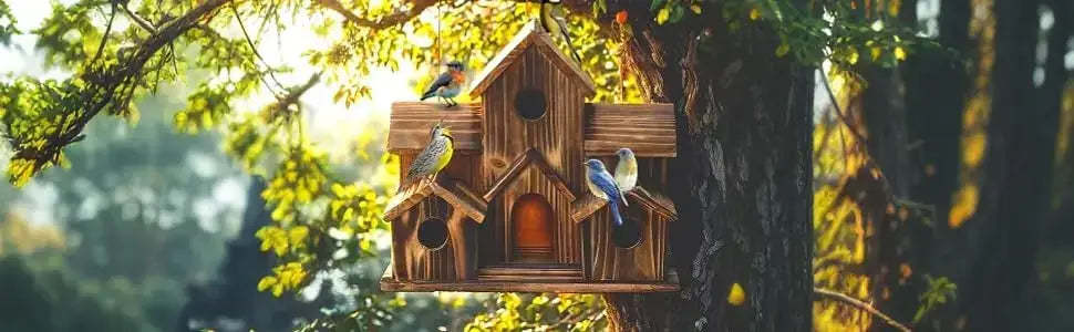 Brown Handmade Bird House