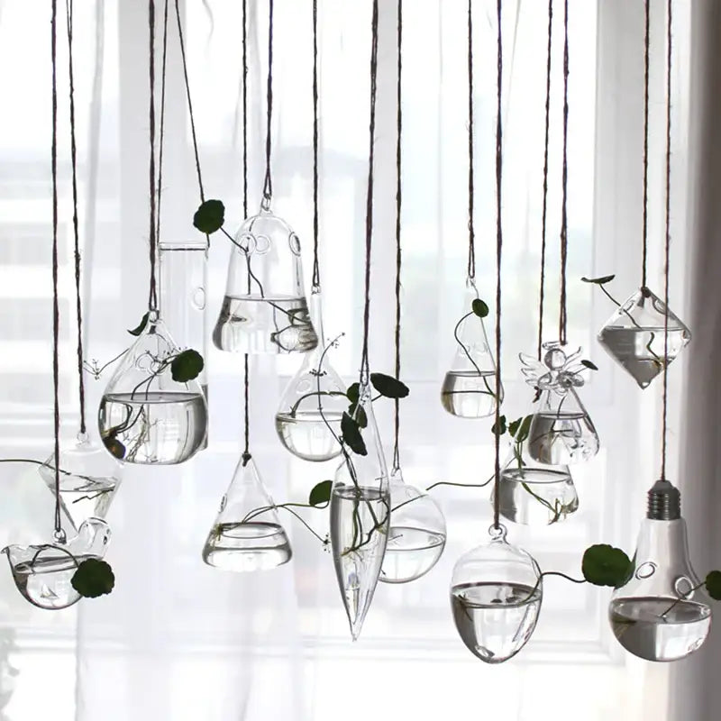 Clear Glass Angel Vase