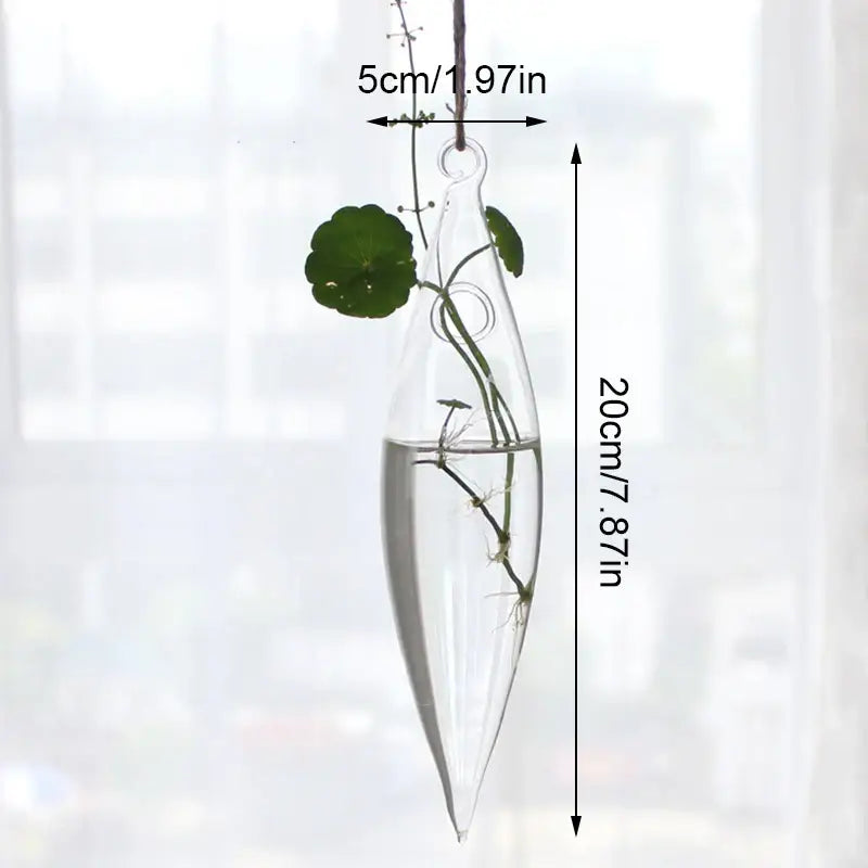 Clear Glass Angel Vase