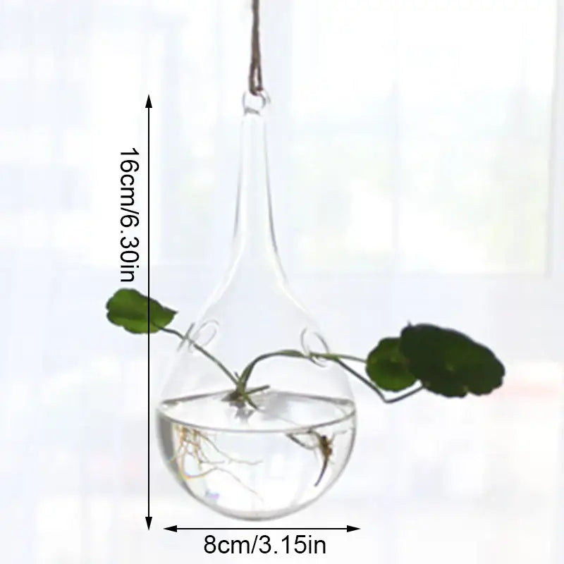 Clear Glass Angel Vase
