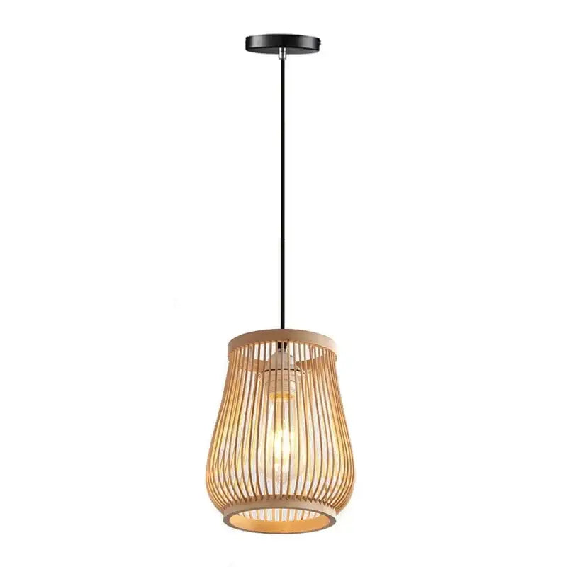 Rattan Wicker Pendant Light