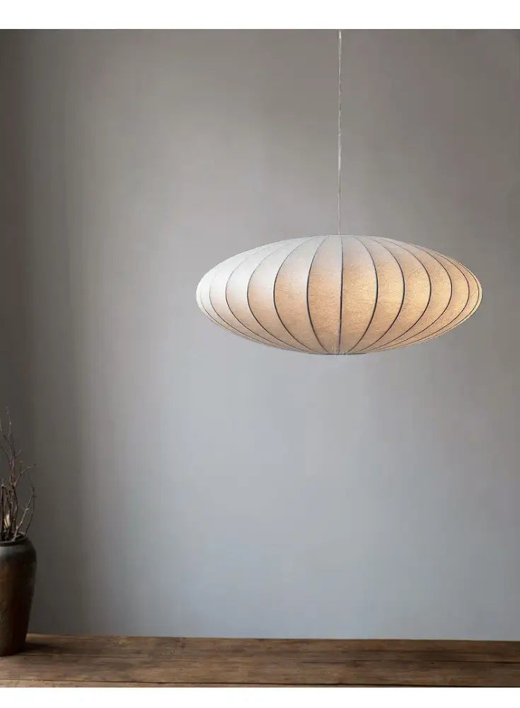 Silk Oval Chandelier