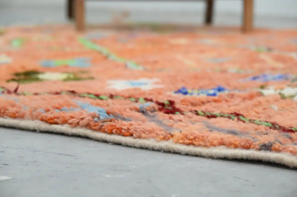 Orange Geometric Azilal Carpet