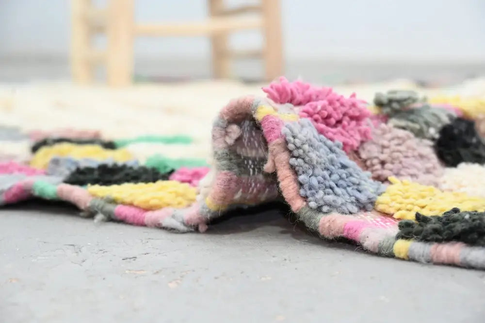 Colorful Geometric Azilal Moroccan Rug