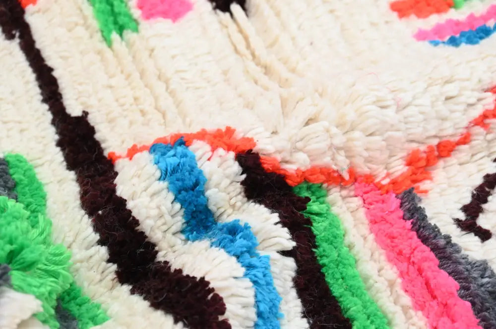 Vibrant Wool Azilal Rug