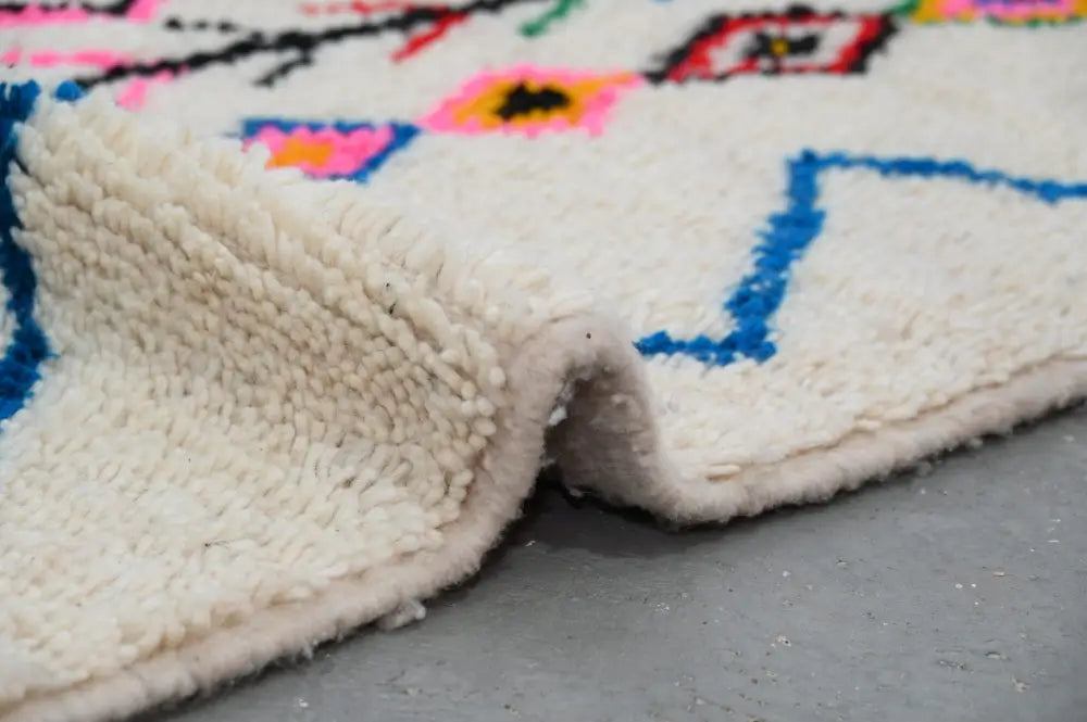 Beige Azilal Moroccan Rug