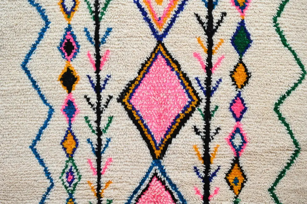 Beige Azilal Moroccan Rug
