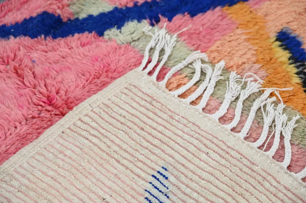 Colorful Moroccan Living Rug